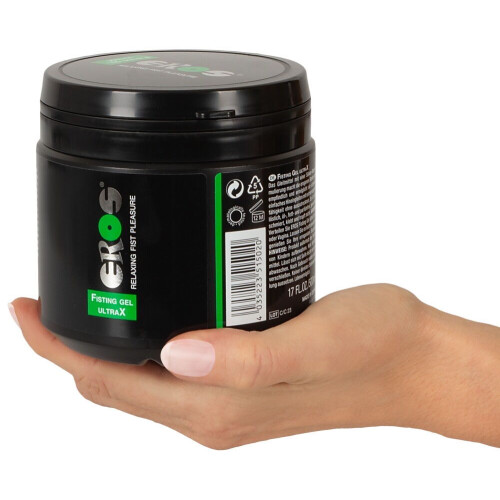 EROS UltraX Silikone Vandglidemiddel til Fisting 500 ml 2