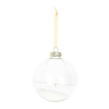 Something Different Christmas Wish Glass Hanging Bauble