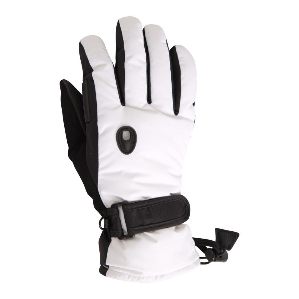 Mountain Warehouse Women's White / Extreme Waterproof Ski Gloves