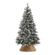 7ft christmas Tree - Snowy With Foldable Metal Stand & 660 Branch Tips