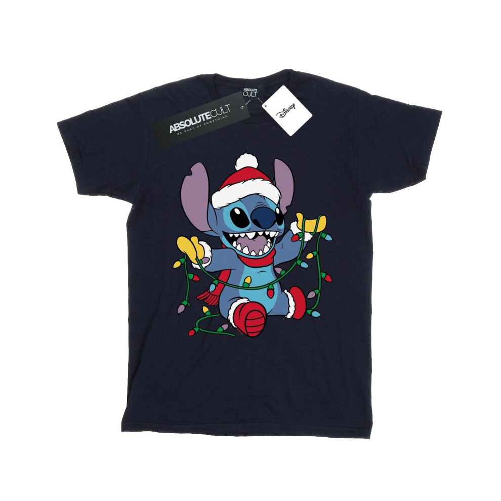 Lilo And Stitch Christmas Lights T-Shirt