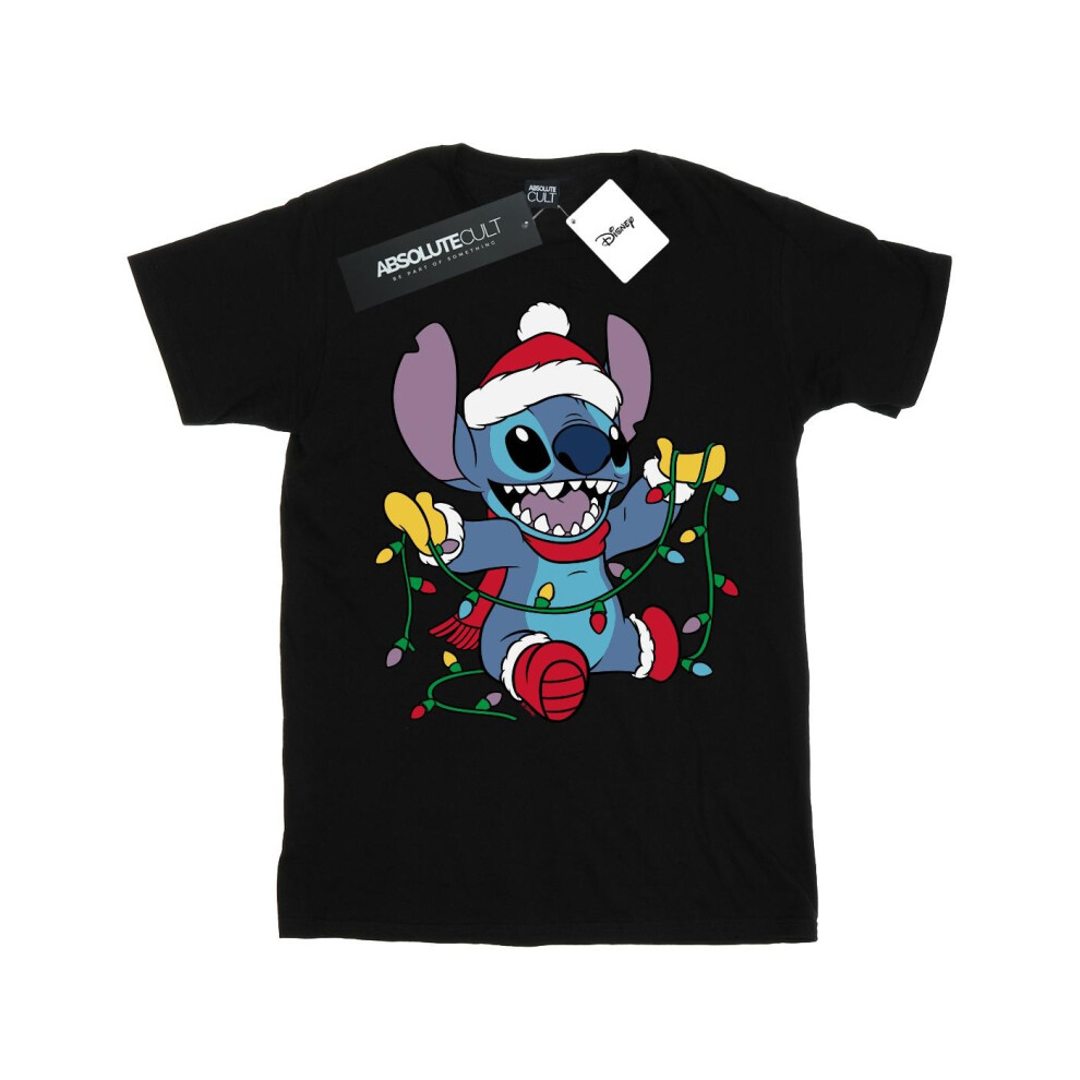 Lilo And Stitch Christmas Lights T-Shirt