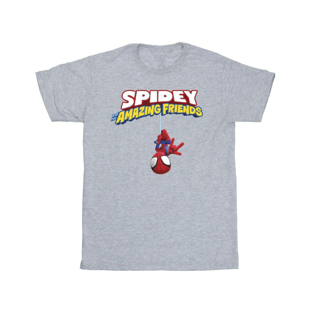 Spider-Man Hanging Upside Down T-Shirt