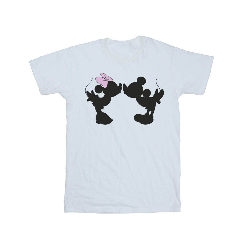 Mickey Minnie Kiss Silhouette T-Shirt