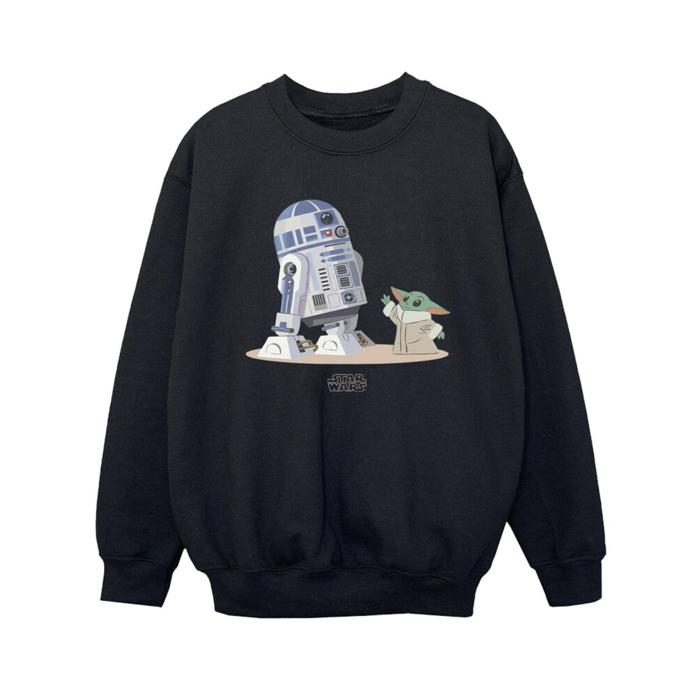 The Mandalorian R2D2 And Grogu Sweatshirt