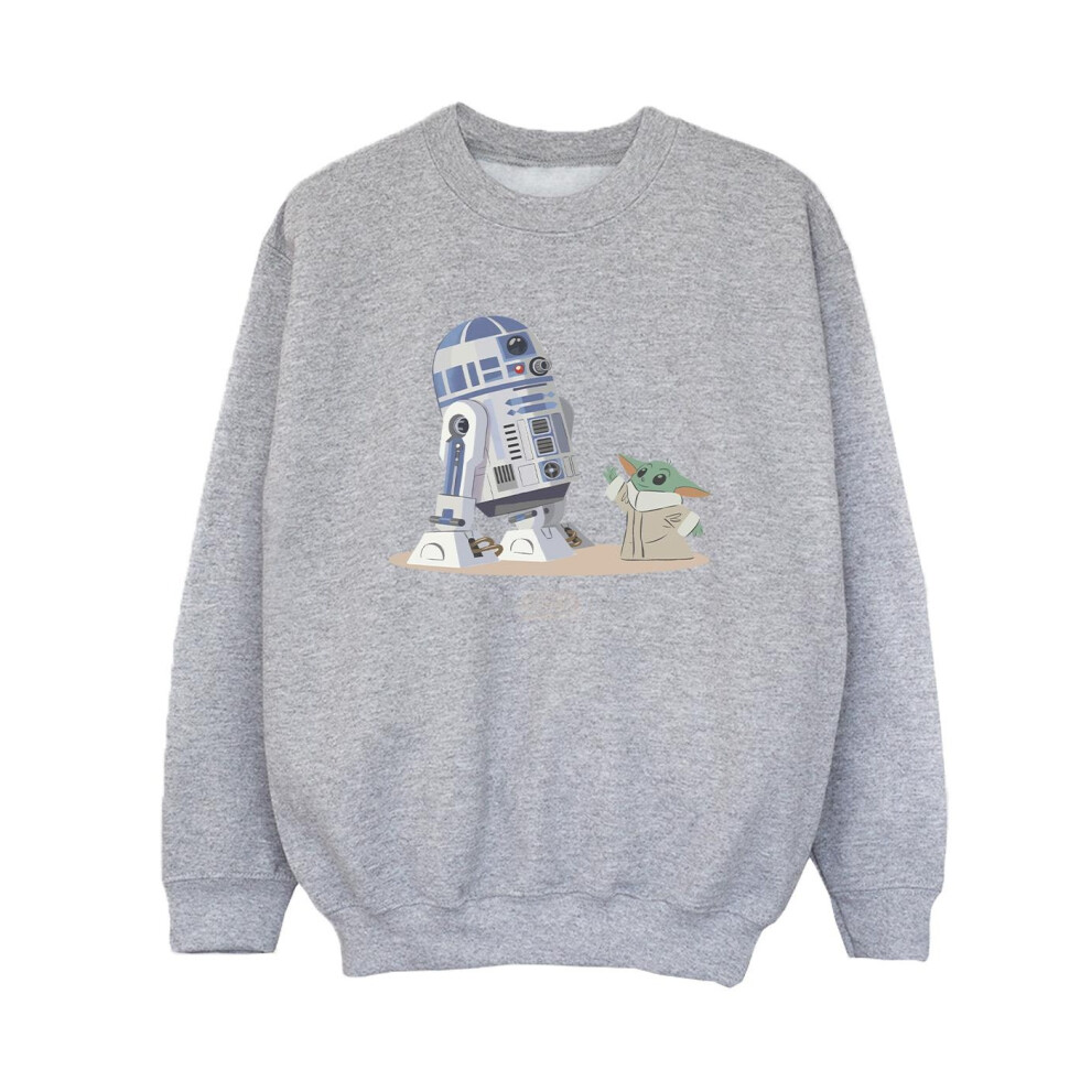 The Mandalorian R2D2 And Grogu Sweatshirt