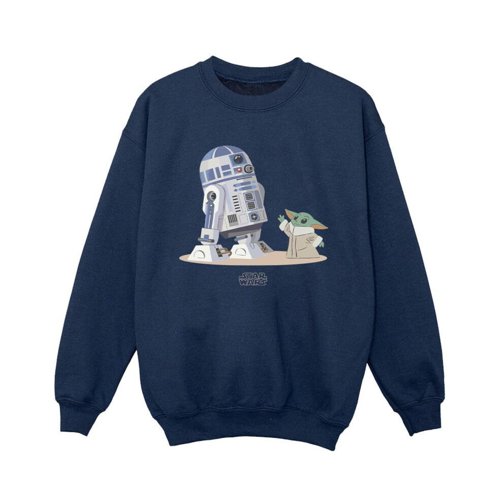 The Mandalorian R2D2 And Grogu Sweatshirt