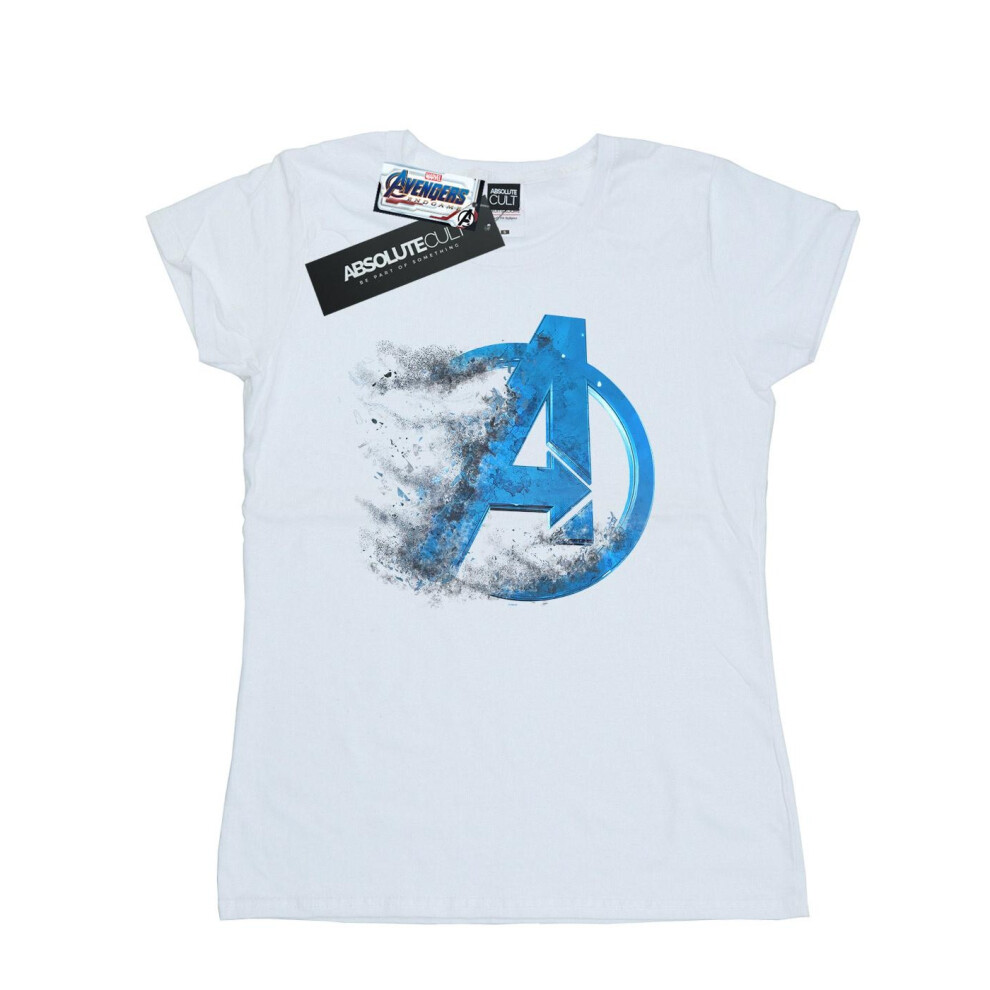 Avengers Endgame Dusted Logo Cotton T-Shirt