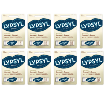 8 x Lypsyl Lip Balm SPF 15 Coconut & Almond CARDED