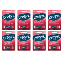 8 x Lypsyl Lip Balm SPF 15 Strawberry & Pomegranate CARDED