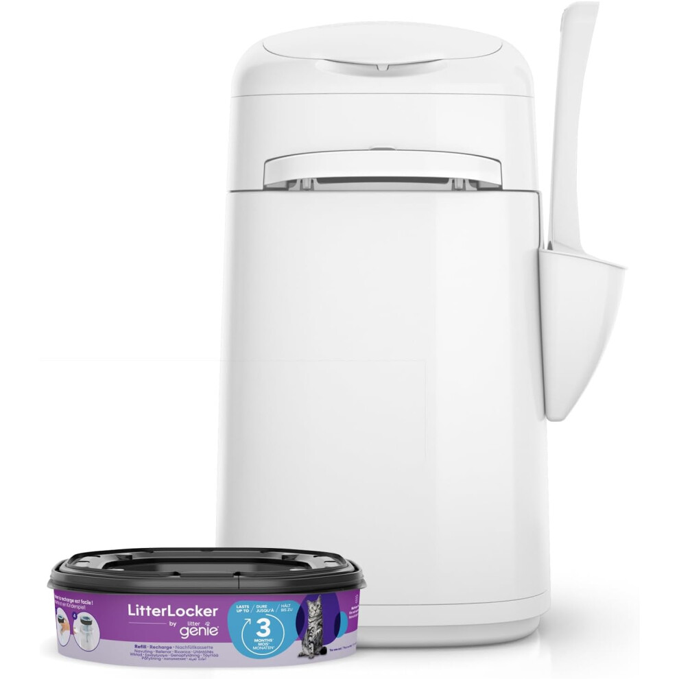 (Modern) LitterLocker by Litter Genie, The ORIGINAL, cat litter disposal system, No more daily trips to the trash