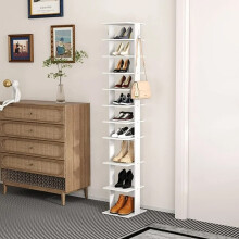 Contemporary 10-Tier Household Space Saving Shoe Rack