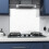 BELOFAY White Sparkle Glass Splashback for Kitchen 5