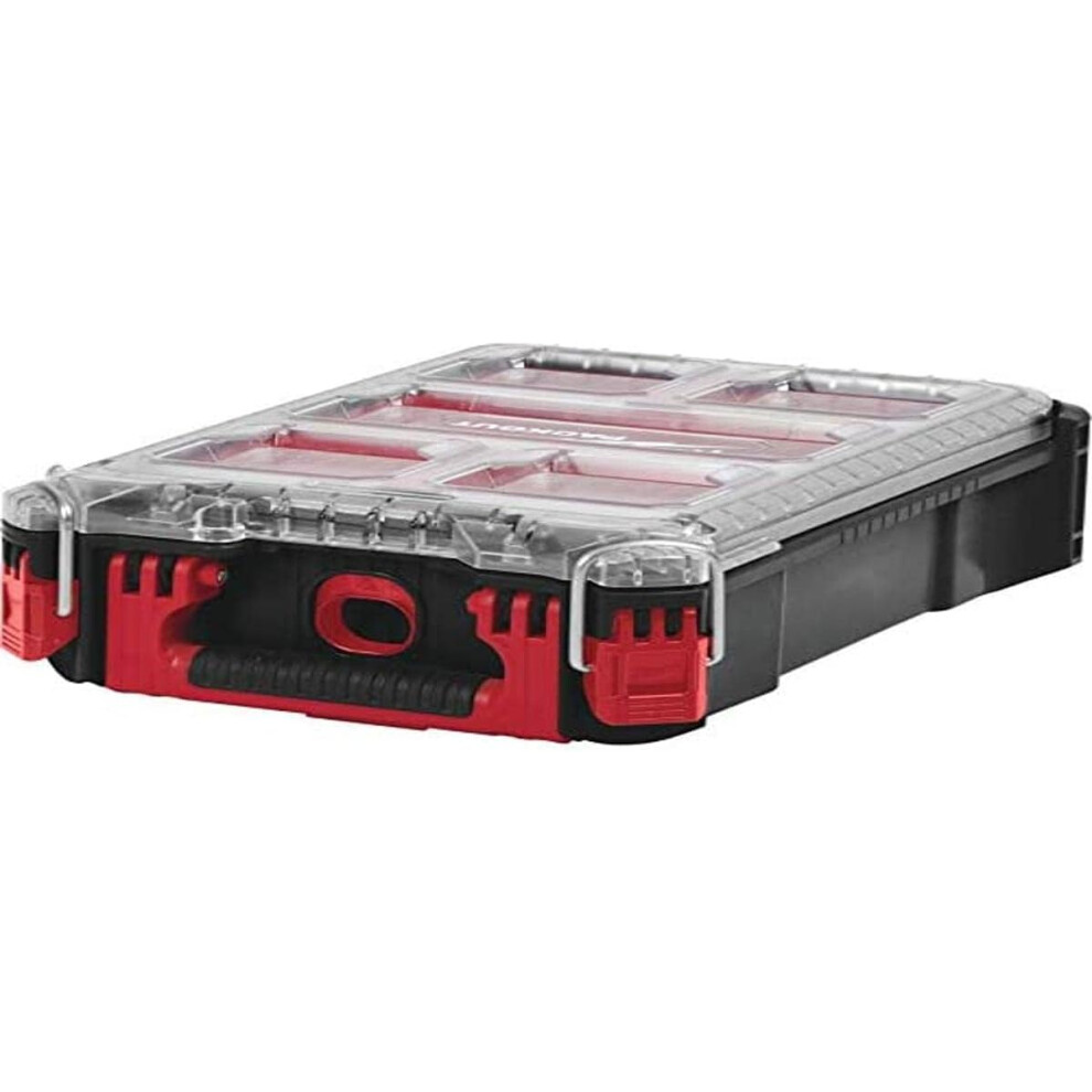 Milwaukee 0 932464083 PACKOUT Compact Organiser Case, Red