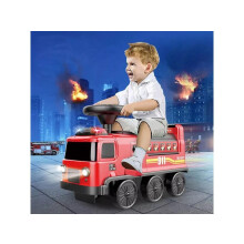 Kids Fire Truck Ride On Push Along Ride On Toy Car Sammar Gifts