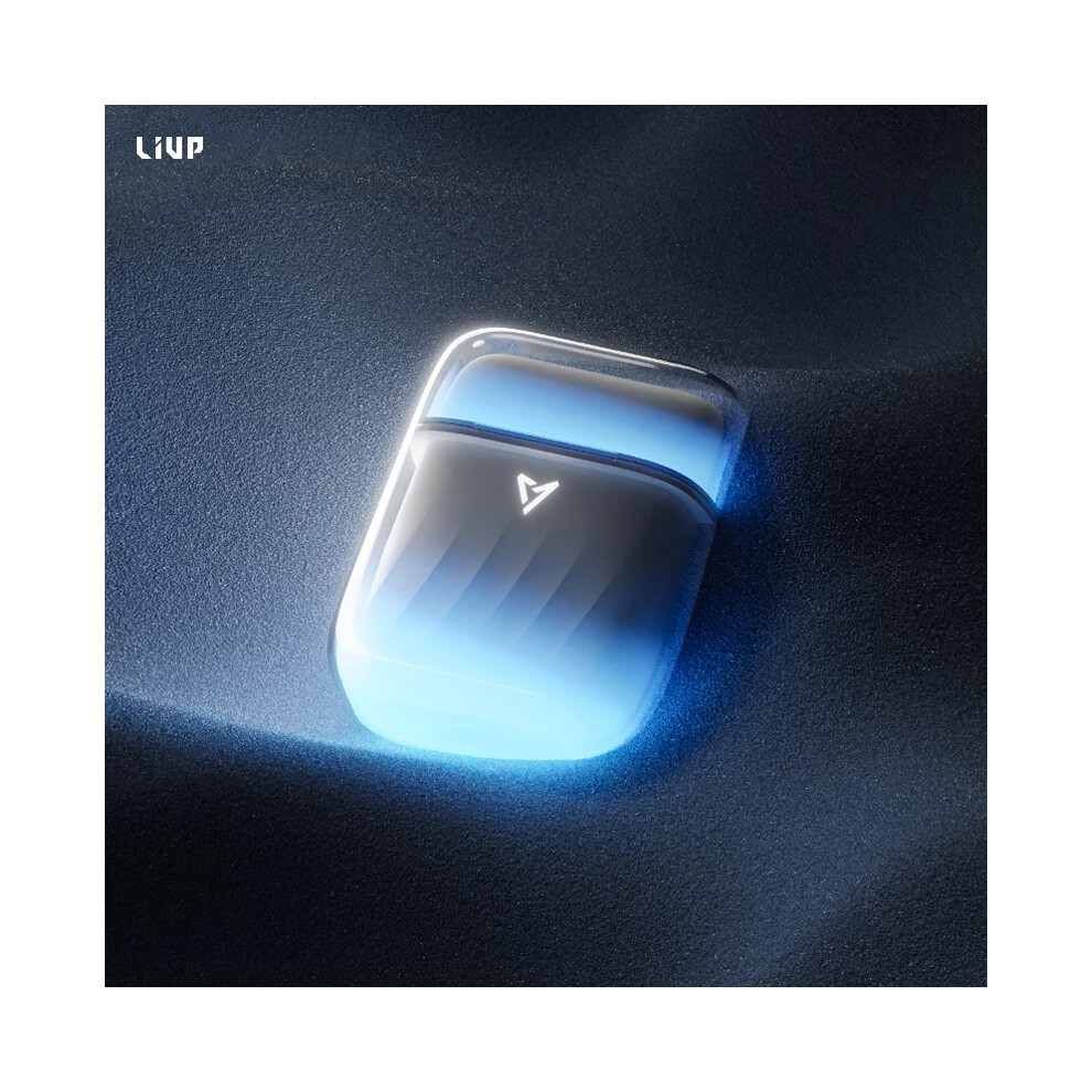 (Luminous Bluewhite) Liup Lp1 Bluetooth Wireless Earphone Noise Reduction Luminous Quicksand Earbuds Gaming Headphones Low Latency Earphones 6956047673803
