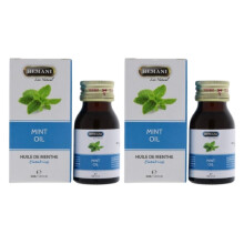 Hemani Mint Herbal Oil 30ml Pack Of 2 |Mouth Breath Freshener |Reduce Swelling & Pain |Improve Blood Flow of Veins |Aromatherapy Oil