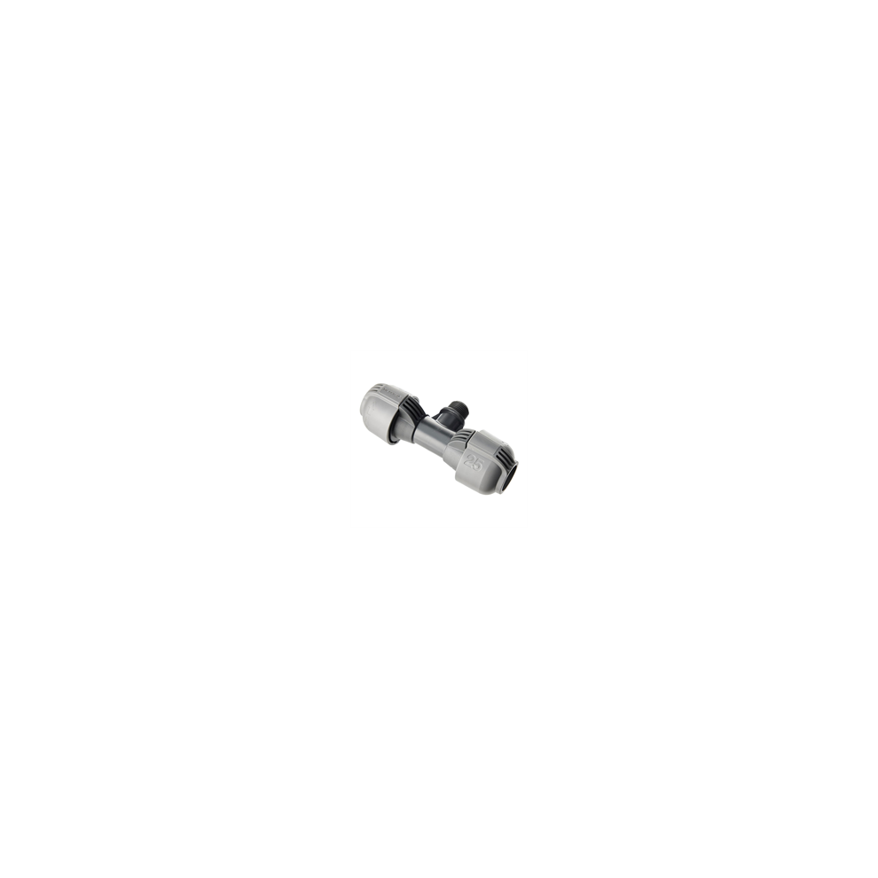 Gardena T-Piece 25Mm X 1/2 Inch Male Thread - Grey