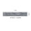 Living And Home 36Pcs Grey Rustic Style Wood Plank PVC Flooring 6