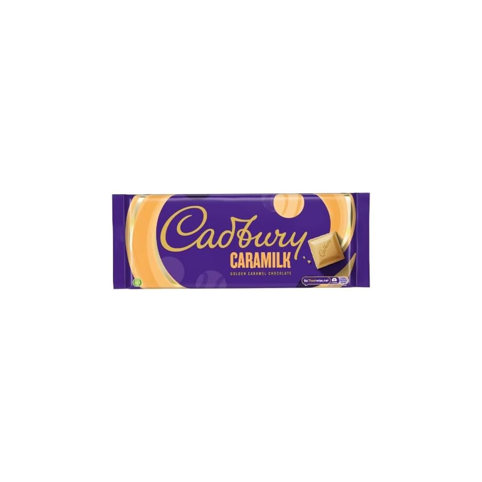 (Pack Of 1) Cadbury Caramilk Golden Caramel Chocolate Bar 360g