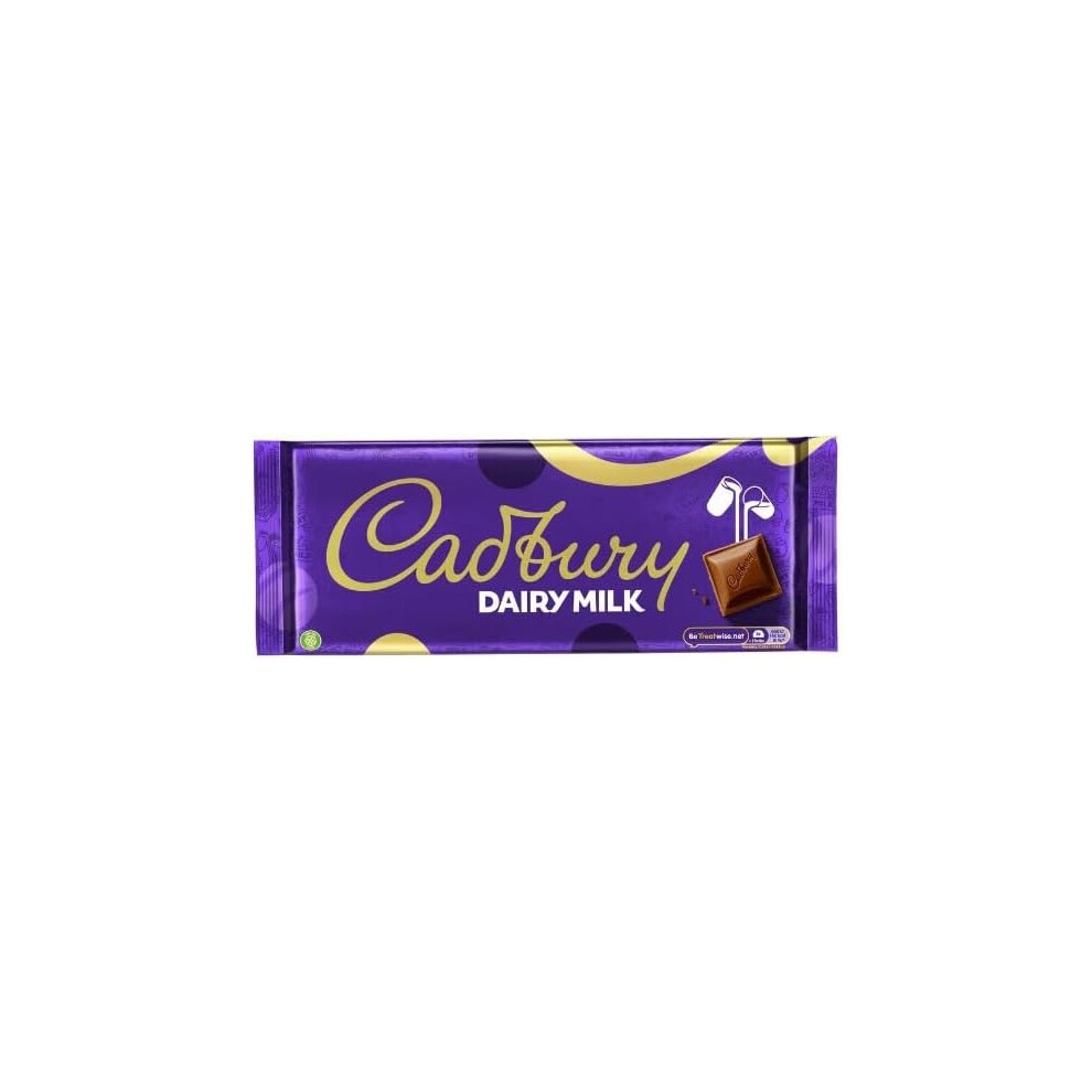 Cadbury (Pack Of 2) Dairy Milk Chocolate Bar Large 360G