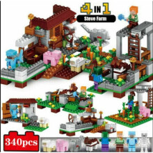(B) Minecraft My World Series Mini figure Building Block Fit Lego Toy Gift Model