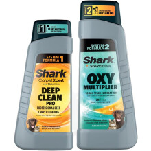 Shark StainStriker Cleaning Solution Bundle, 946ml StainStriker Oxy Multiplier Refill and 473ml CarpetXpert Deep Clean Pro Refill