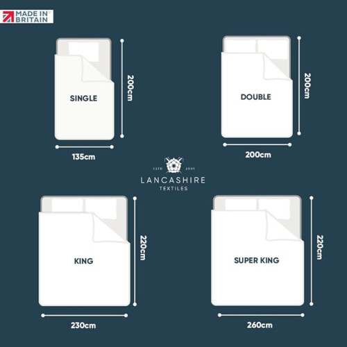 (Single) 1.5 Tog Comfort Soft Summer Duvet 2