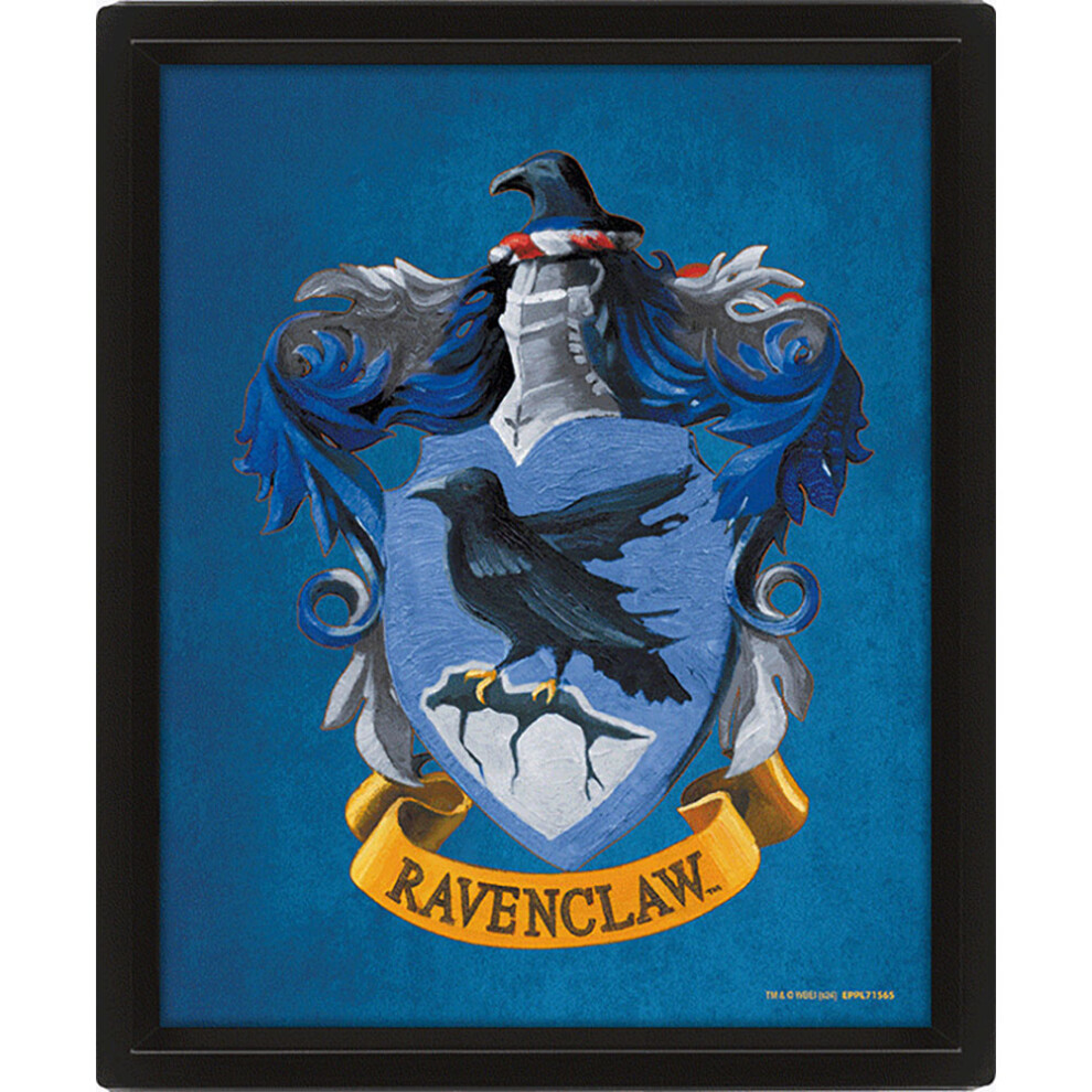 Harry Potter Ravenclaw 3D Framed Picture