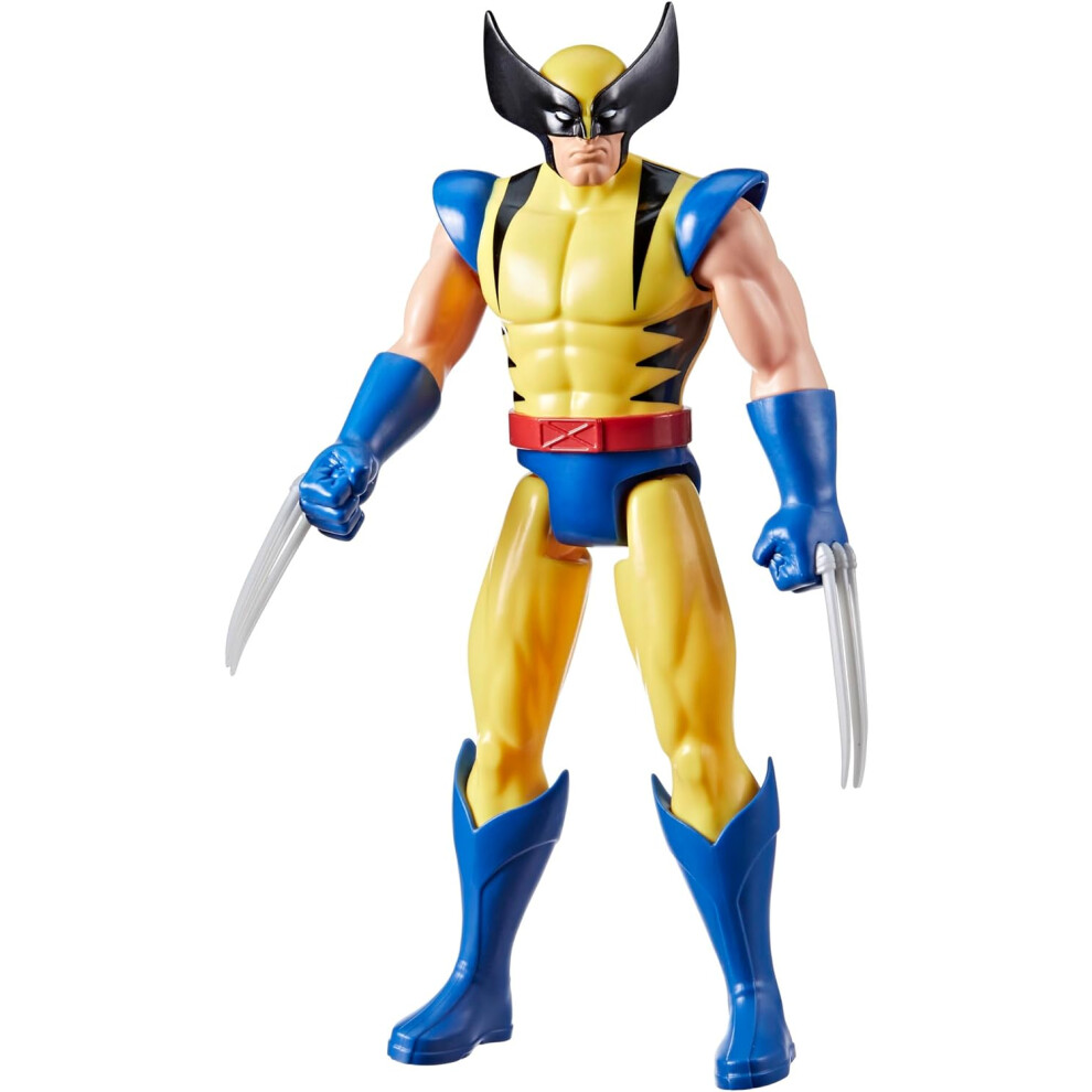 Marvel xmen legends X-Men Wolverine 30-cm-scale Titan Hero Series Action Figure, X-Men Toys, Super Hero Toys, Ages 4 and Up