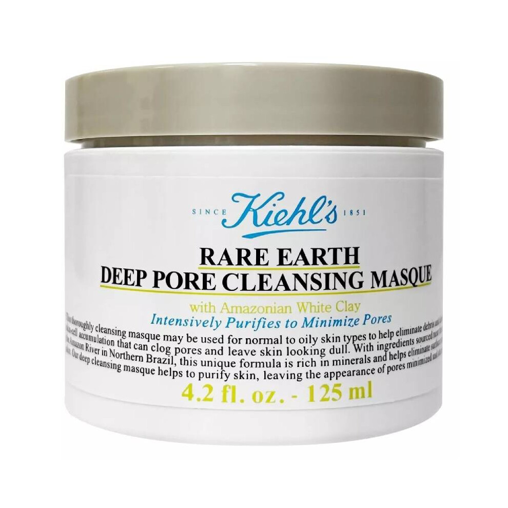 (Cleansing Masque) Ultra Kiehls Facial Cream Skincare Moisturiser Hydrating Deep Cleaning Masque