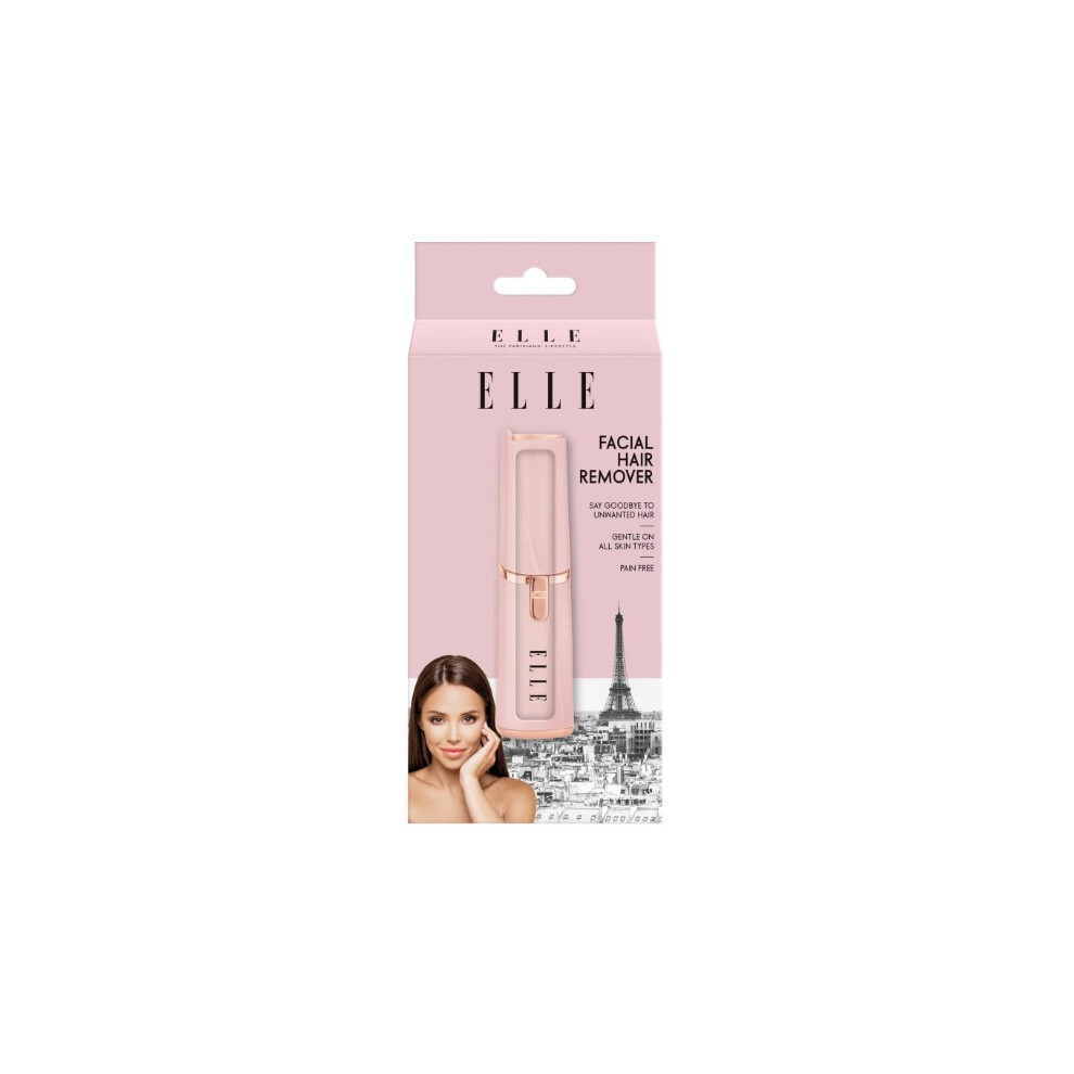 ELLE Facial Hair Remover - Pink