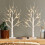 Birch Twig Christmas Tree with Lights Set 2 6