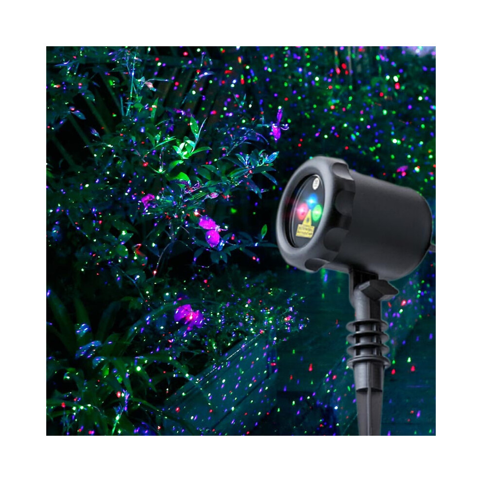 Poeland Garden Lights Outdoor Star Projector Static Firefly with Led