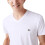 Lacoste Lacoste TH6710 Mens V Neck T Shirt PIMA Summer Tee 8
