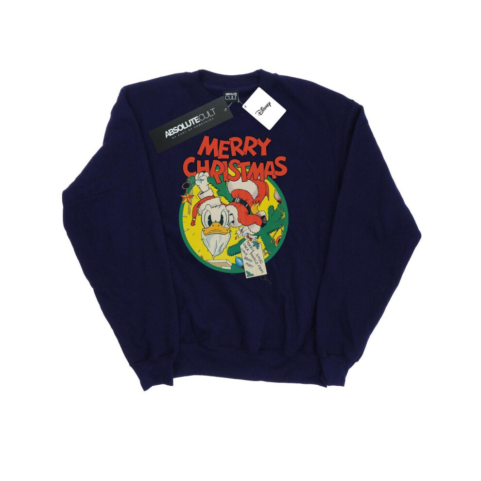 Donald Duck Merry Christmas Sweatshirt