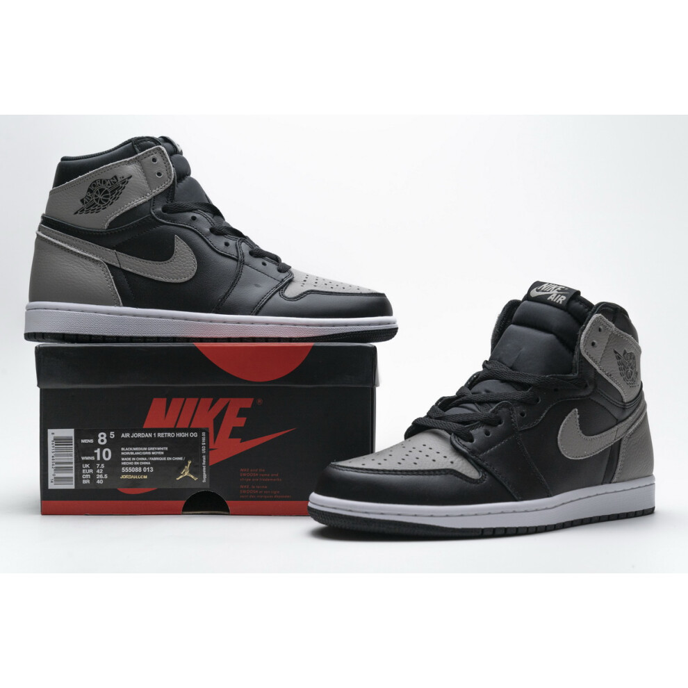 (EUR SIZE 44) Air Jordan Retro 1 High OG Sahdow 555088-013