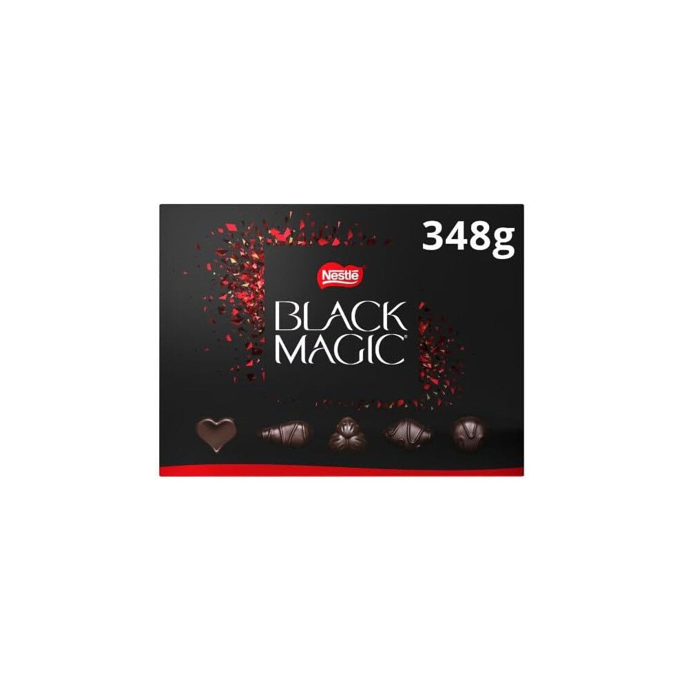 (Pack Of 4) Black Magic Dark Chocolate Box 348g