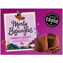 (Pack Of 4) Monty Bojangles Choccy Scoffy Truffles 135G
