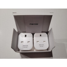 (Pack of 2) Meross WiFi Matter Smart Plug Power Socket Wireless Remote Control Amazon Alexa Google Home