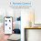 (Pack of 2) Meross WiFi Matter Smart Plug Power Socket Wireless Remote Control Amazon Alexa Google Home 8