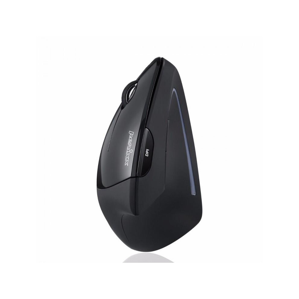 Perixx Perimice-713L Wireless Mouse Optical Vertical Vertical For Left-Handers Black 4049571001630