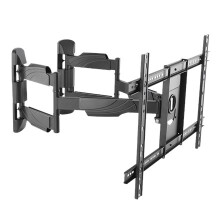 Suporte de parede para TV LogiLink Full Motion Corner Braço ajustável para TV e monitor de aço laminado a frio Tamanho da tela: 37"-70" Ângulo…