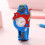 Police (Blue) Kids 3D Dinosaur Silicone Quartz Watch 2