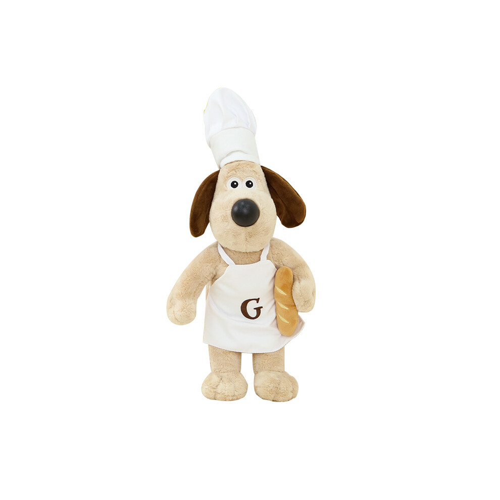 Veishet (35Cm/13.78In) Wallace Gromit Dog Plush Toys Cute Cartoon Lady Birthday Gift Throw Pillow Doll