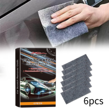 6pcs Nano Sparkle Car Cloth Remove Scratches Restoration Tool Vehicle Paint Care