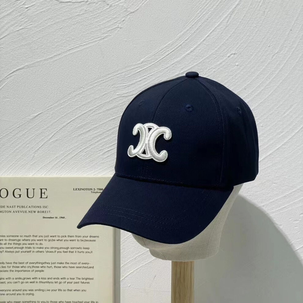 (Dark Blue) Celine Baseball Cap Sunshade Sunscreen Fashion Casual Outings For Men Women