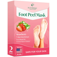 Foot Peel Mask Foot Mask Dermatologically Tested Repair Heels & Removes Dry Dead Skin for Soft Baby Feet - Exfoliating Peel Mask for Hard Skin Peeling