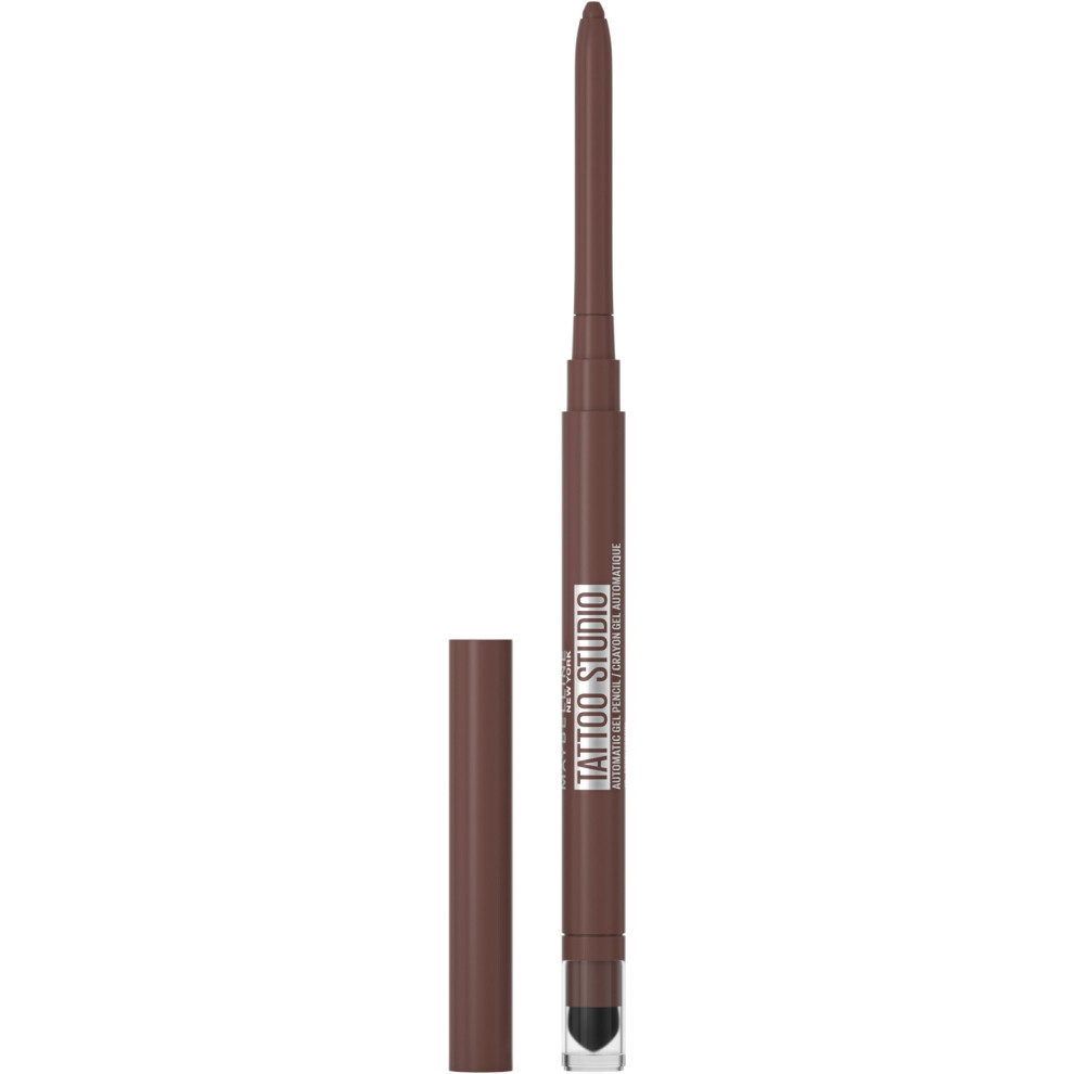 Maybelline Brown Tattoo Liner Smokey Gel Pencil Eye Liner, Long Lasting, Fade-Proof & Waterproof Formula 40 Smokey
