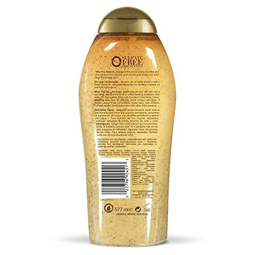 OGX Smoothing + Coconut Coffee Απολεπιστική Κρέμα Σώματος με Καφές & Λάδι Καρύδας 2